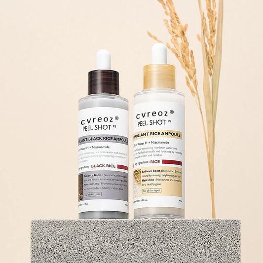 Glow Rice Ampoule Duo – Exfoliating, Hydrating & Blackhead Removal