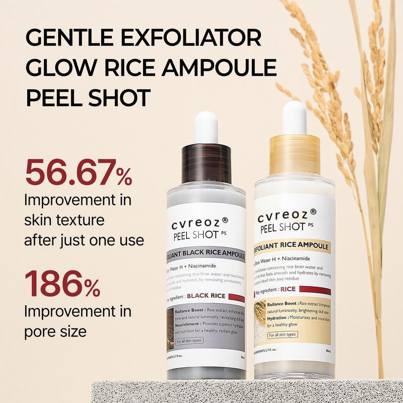 Glow Rice Ampoule Duo – Exfoliating, Hydrating & Blackhead Removal