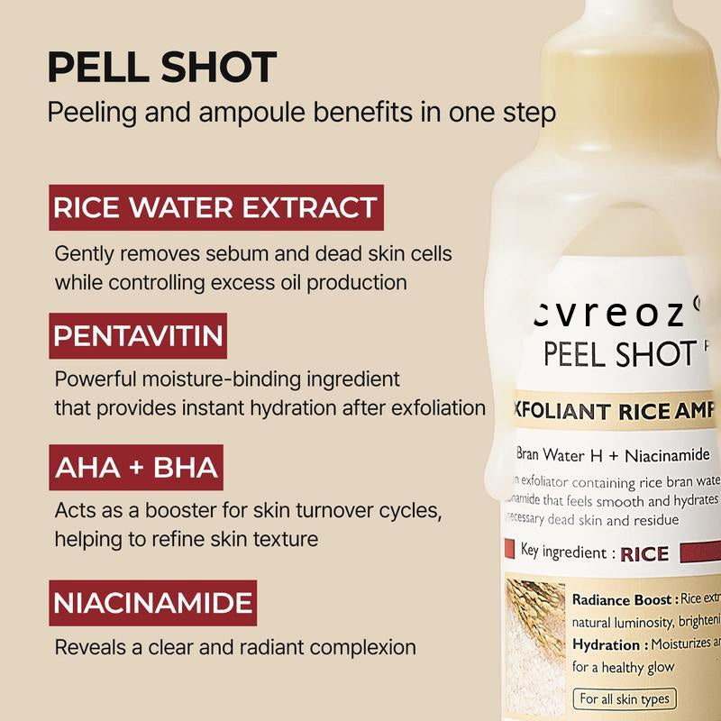Glow Rice Ampoule Duo – Exfoliating, Hydrating & Blackhead Removal