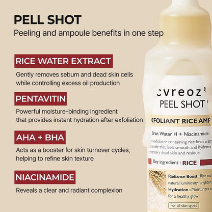 Glow Rice Ampoule Duo – Exfoliating, Hydrating & Blackhead Removal