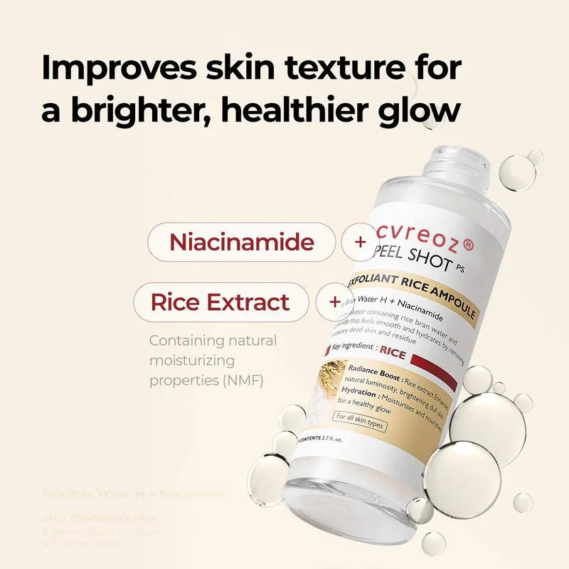 Glow Rice Ampoule Duo – Exfoliating, Hydrating & Blackhead Removal