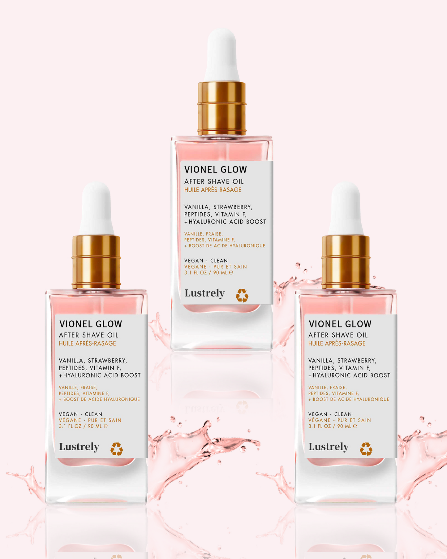 Soft Serve After Shave Oil – Soothes Razor Burn, Prevents Ingrowns & Brightens Skin with Peptides & Hyaluronic Acid – For Smoother Legs, Underarms & Pubic Area – Strawberry Vanilla Scent