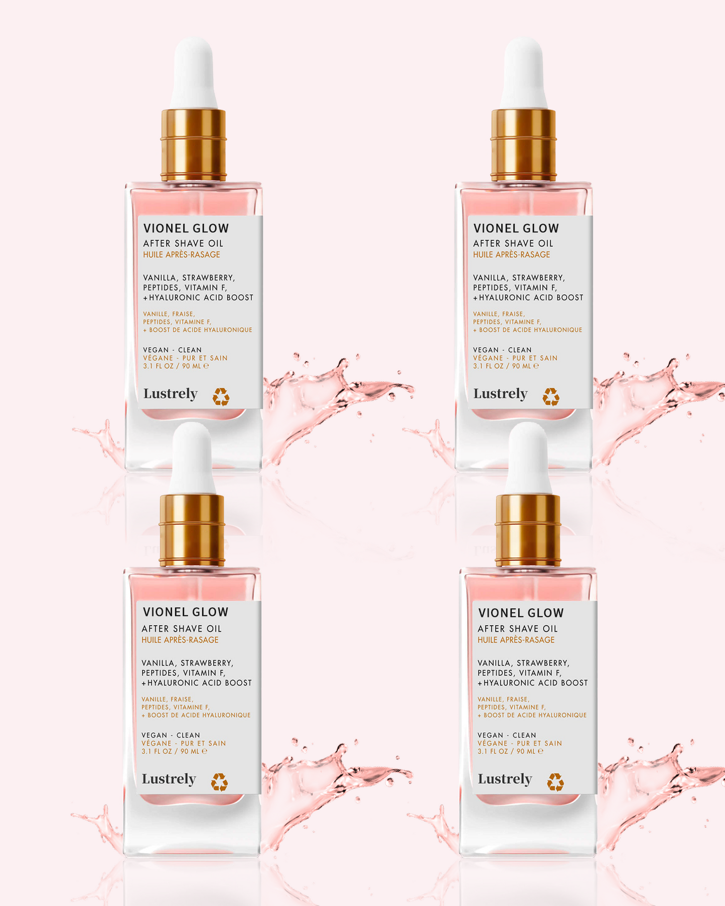 Soft Serve After Shave Oil – Soothes Razor Burn, Prevents Ingrowns & Brightens Skin with Peptides & Hyaluronic Acid – For Smoother Legs, Underarms & Pubic Area – Strawberry Vanilla Scent