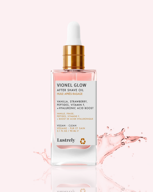 Soft Serve After Shave Oil – Soothes Razor Burn, Prevents Ingrowns & Brightens Skin with Peptides & Hyaluronic Acid – For Smoother Legs, Underarms & Pubic Area – Strawberry Vanilla Scent