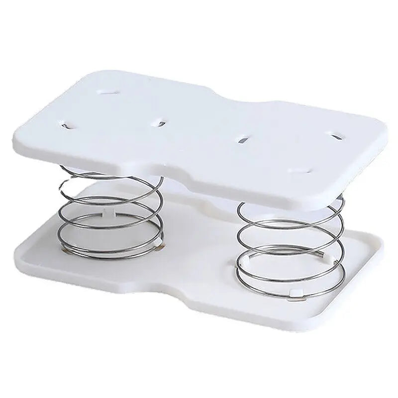 Auto Spring-Loaded Tissue Box - One-Hand Dispenser for Car & Home