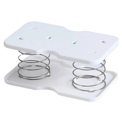 Auto Spring-Loaded Tissue Box - One-Hand Dispenser for Car & Home