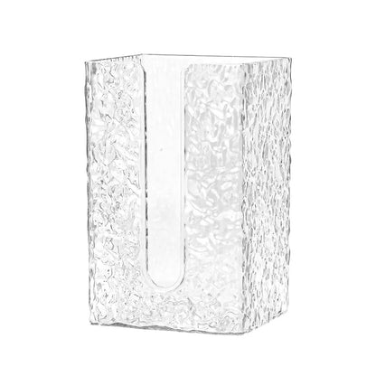 Glacier Wall-Mounted Tissue Holder - Anti-Fog Bath Storage