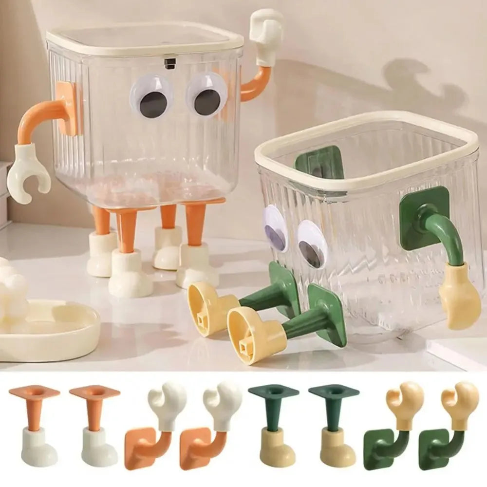 Modern Floor-Standing Toilet Paper Holder - Waterproof & Rustproof PP Material